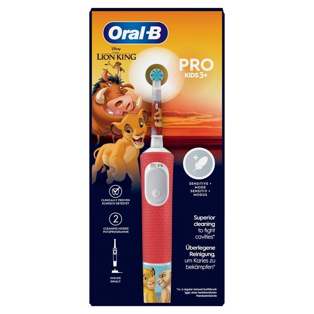 Bild: Oral-B Pro Kids König der Löwen Elektrische Zahnbürste 