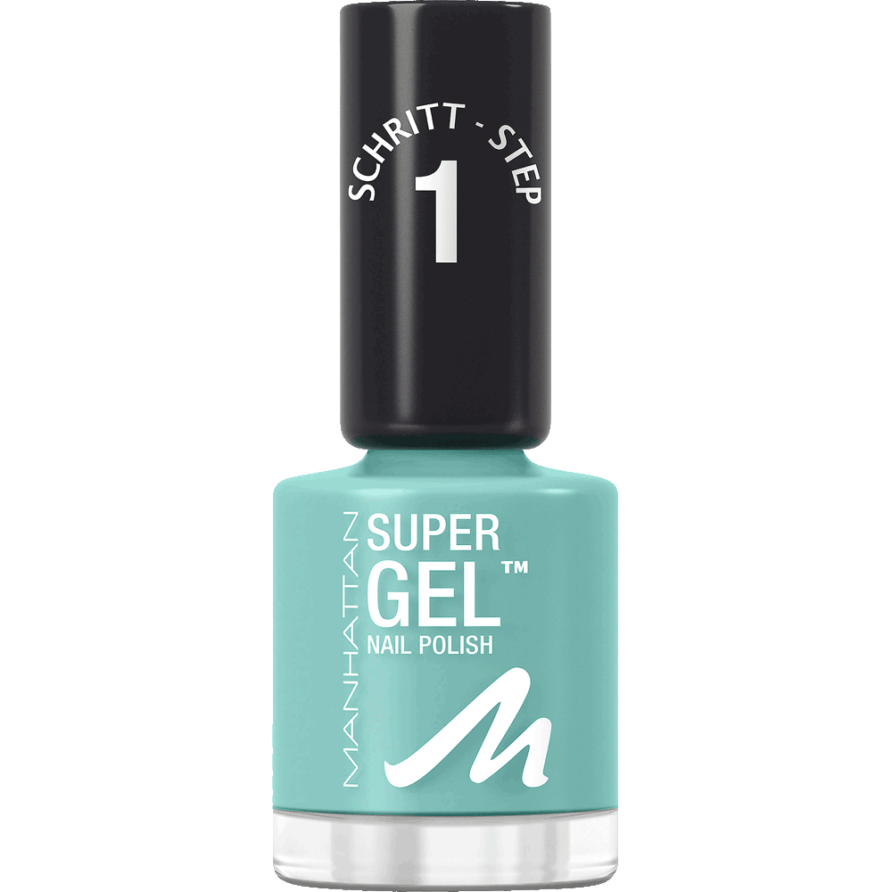 Bild: MANHATTAN Super Gel Nagellack peppermint promise