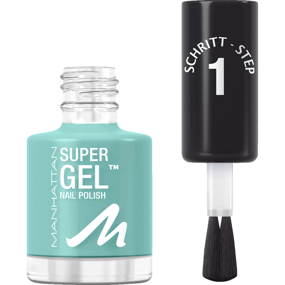 Bild: MANHATTAN Super Gel Nagellack peppermint promise