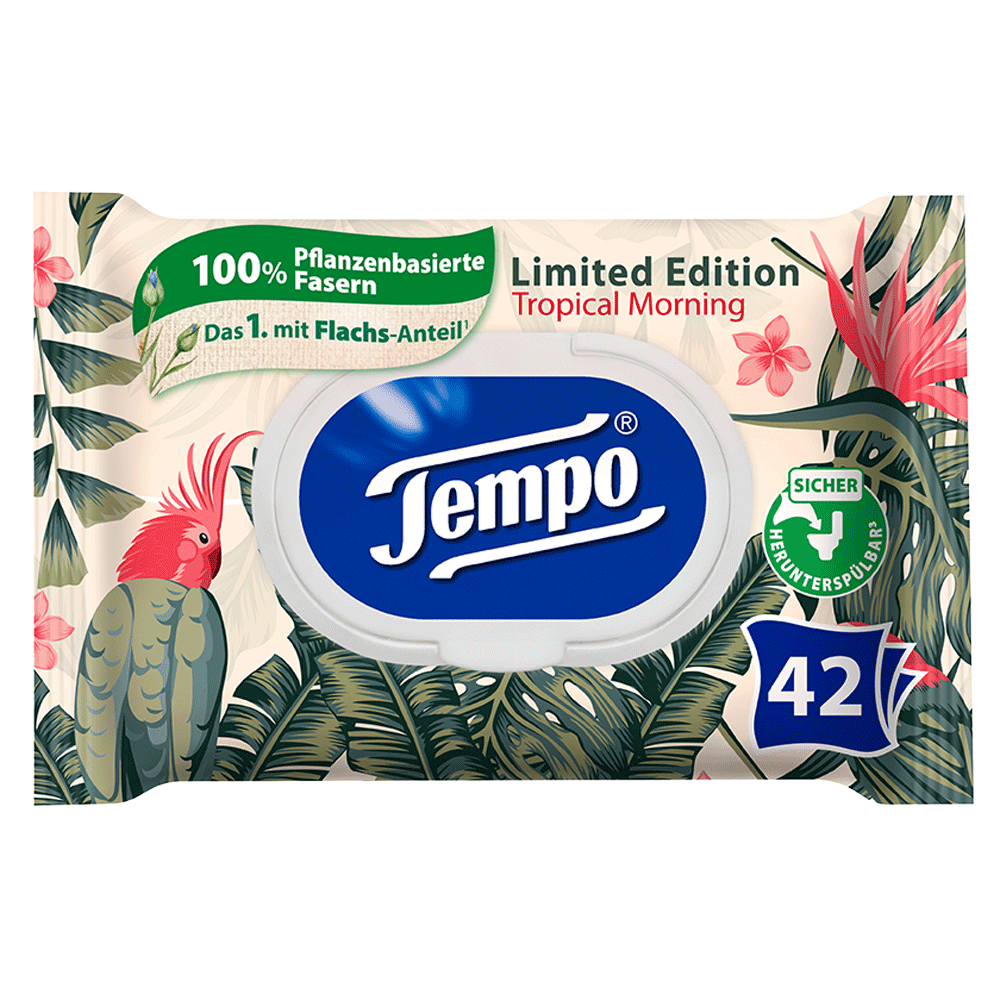 Bild: Tempo Feuchtes Toilettenpapier Limited Edition 