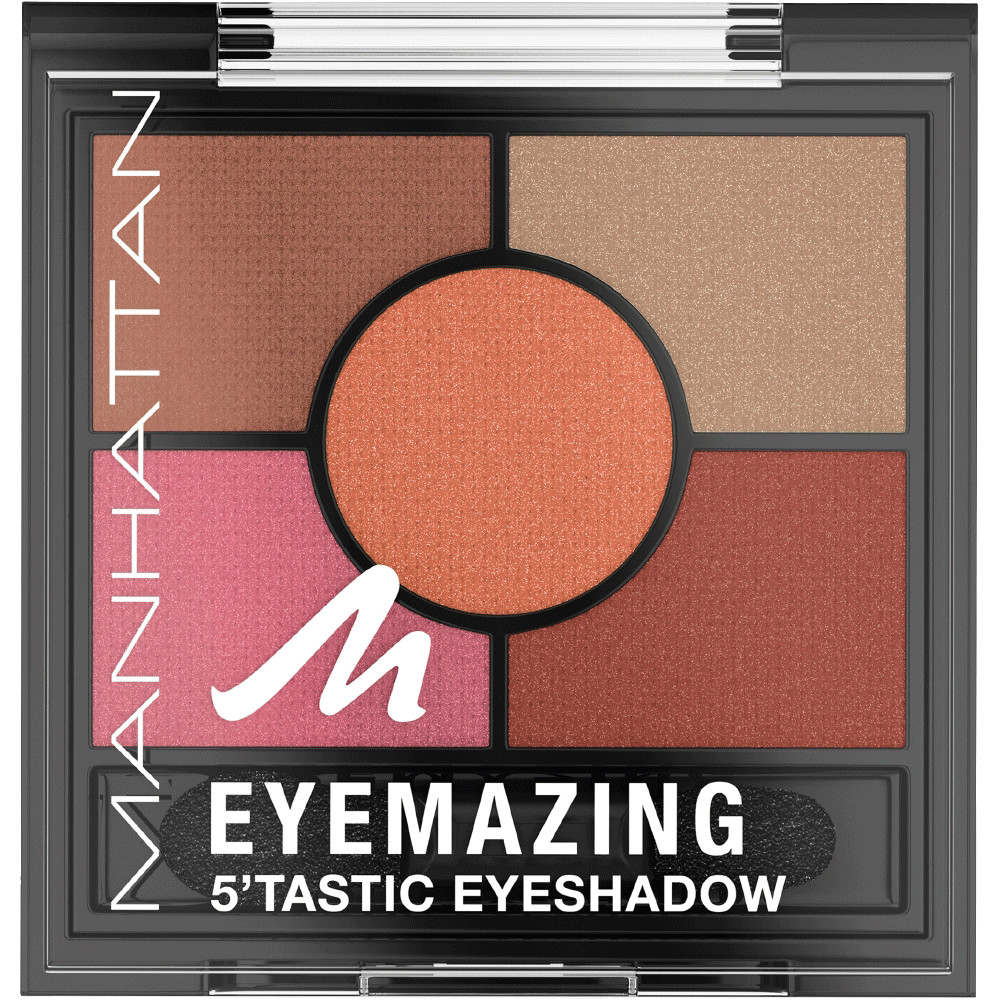 Bild: MANHATTAN Eyemazing 5'Tastic Eyeshadow Burgundy Pink