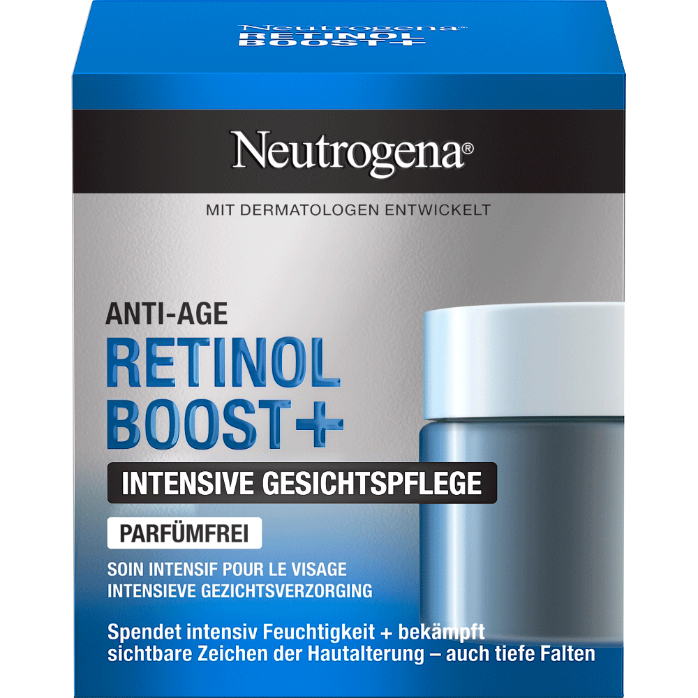 Bild: Neutrogena Retinol Boost+ intensive Gesichtspflege 