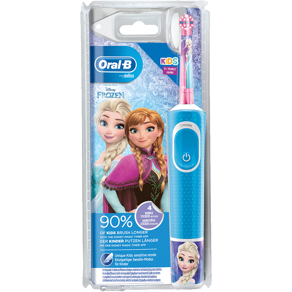 Bild: Oral-B Kids Frozen Elektrische Kinderzahnbürste 