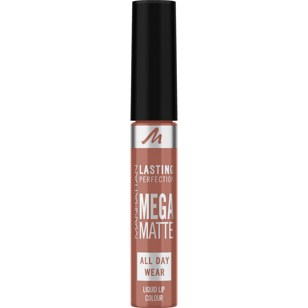 Bild: MANHATTAN Lasting Perfection Mega Matte Liquid Lip Colour noho mocha