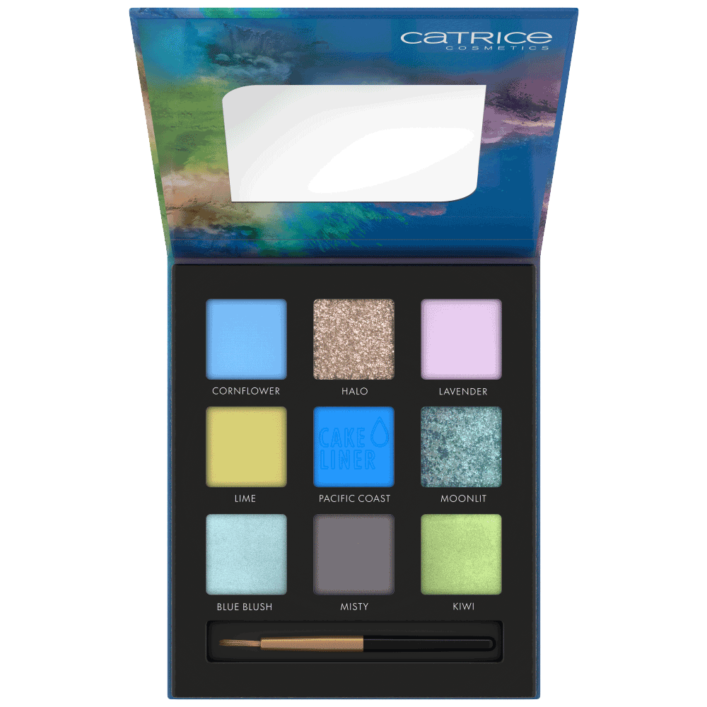 Bild: Catrice Colour Blast Eyeshadow Palette blue meets lime