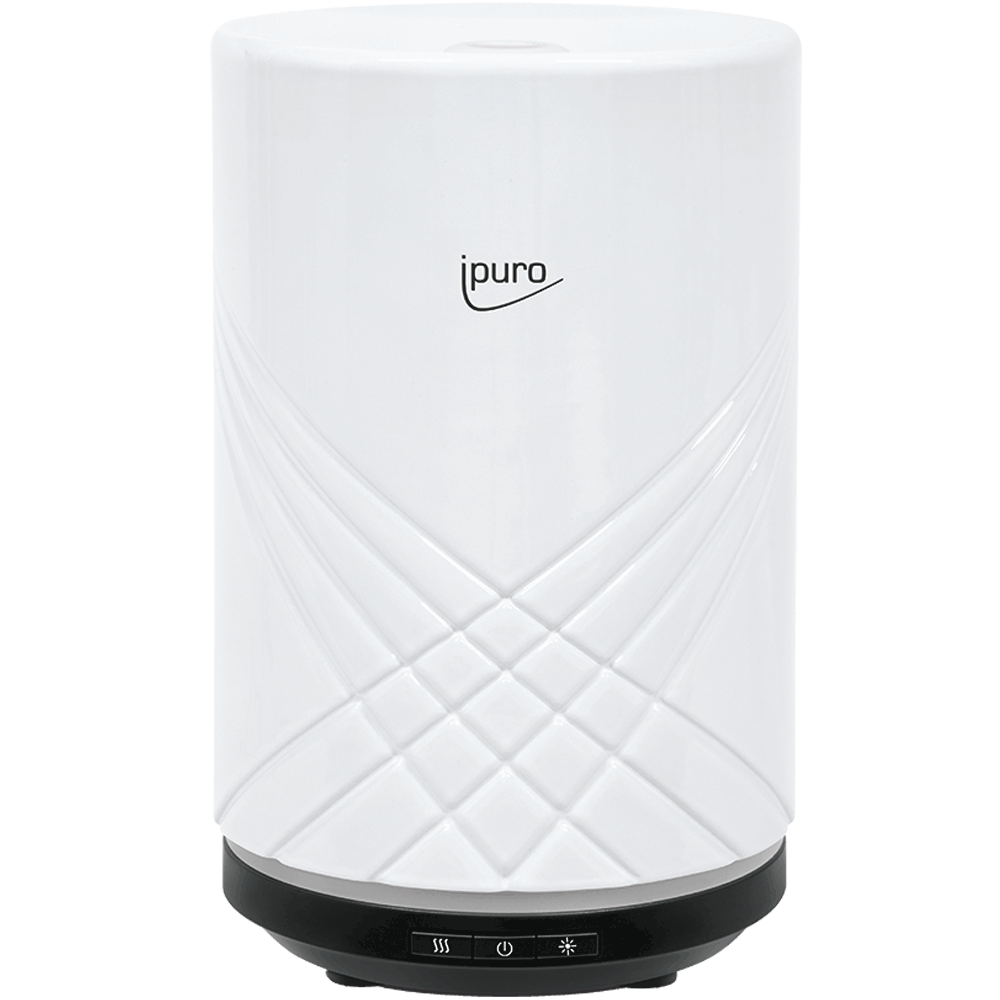 Bild: ipuro elektrischer Aroma-Öl Diffuser Air Sonic Elegance White 