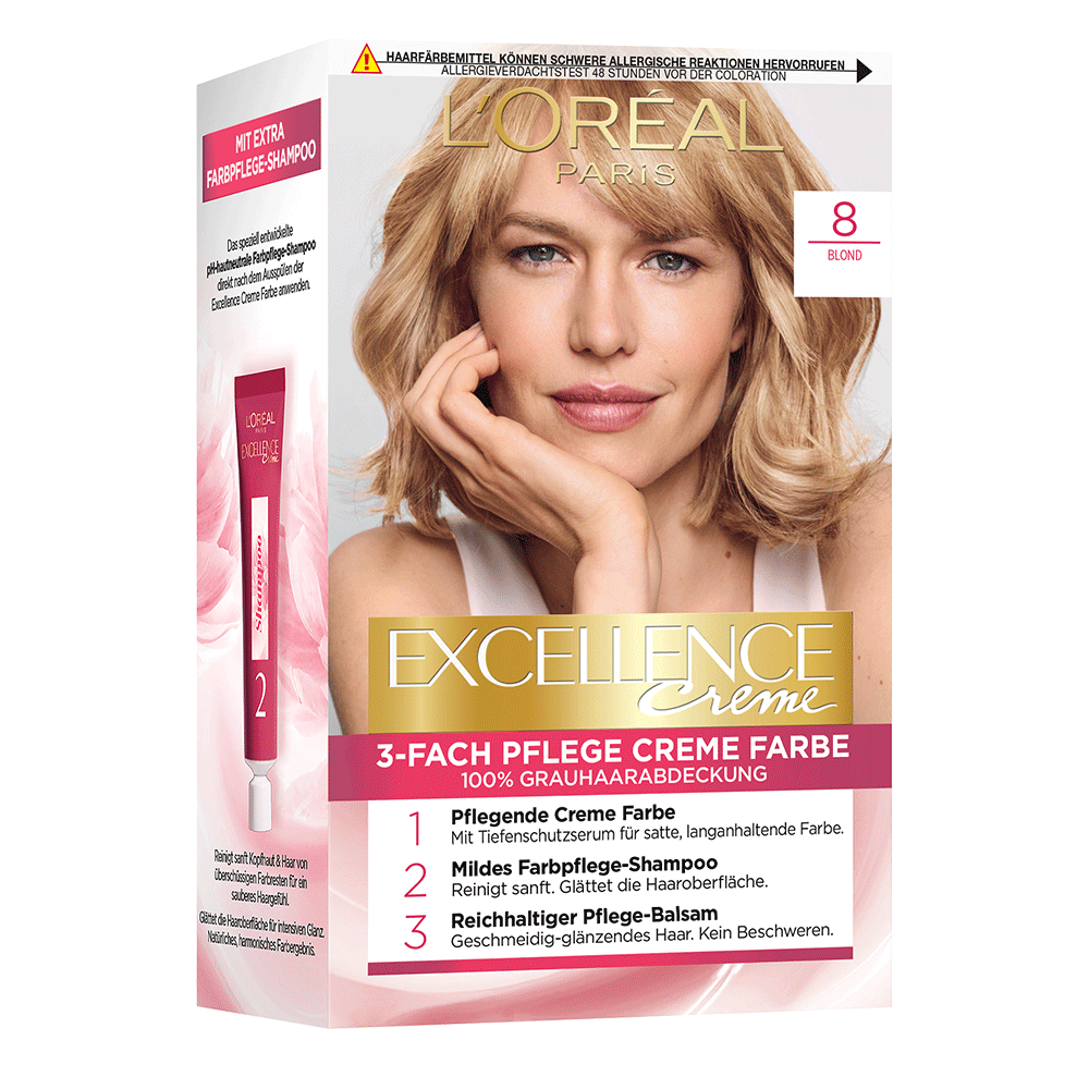 Bild: L'ORÉAL PARIS Excellence Creme-Coloration blond (8)