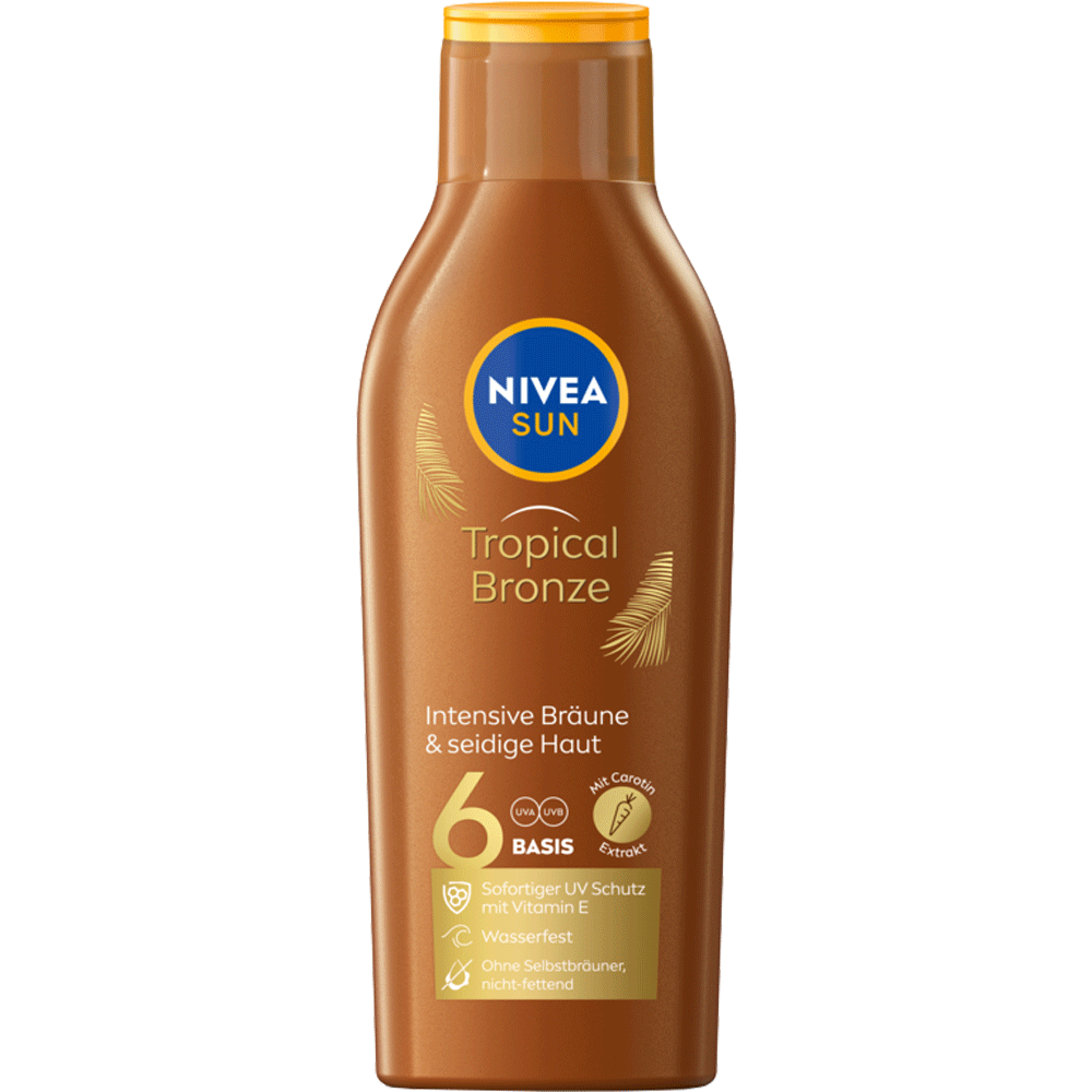 Bild: NIVEA Sun Carotin Sonnenmilch LSF 6 