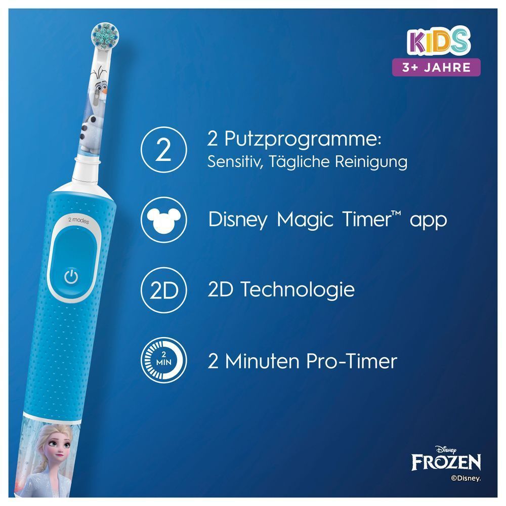 Bild: Oral-B Kids Frozen Elektrische Kinderzahnbürste 