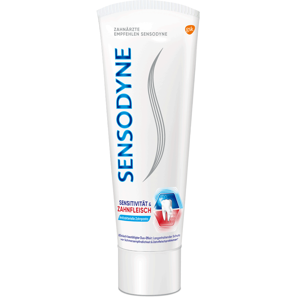 Bild: SENSODYNE Zahncreme Sensitivität & Zahnfleisch 