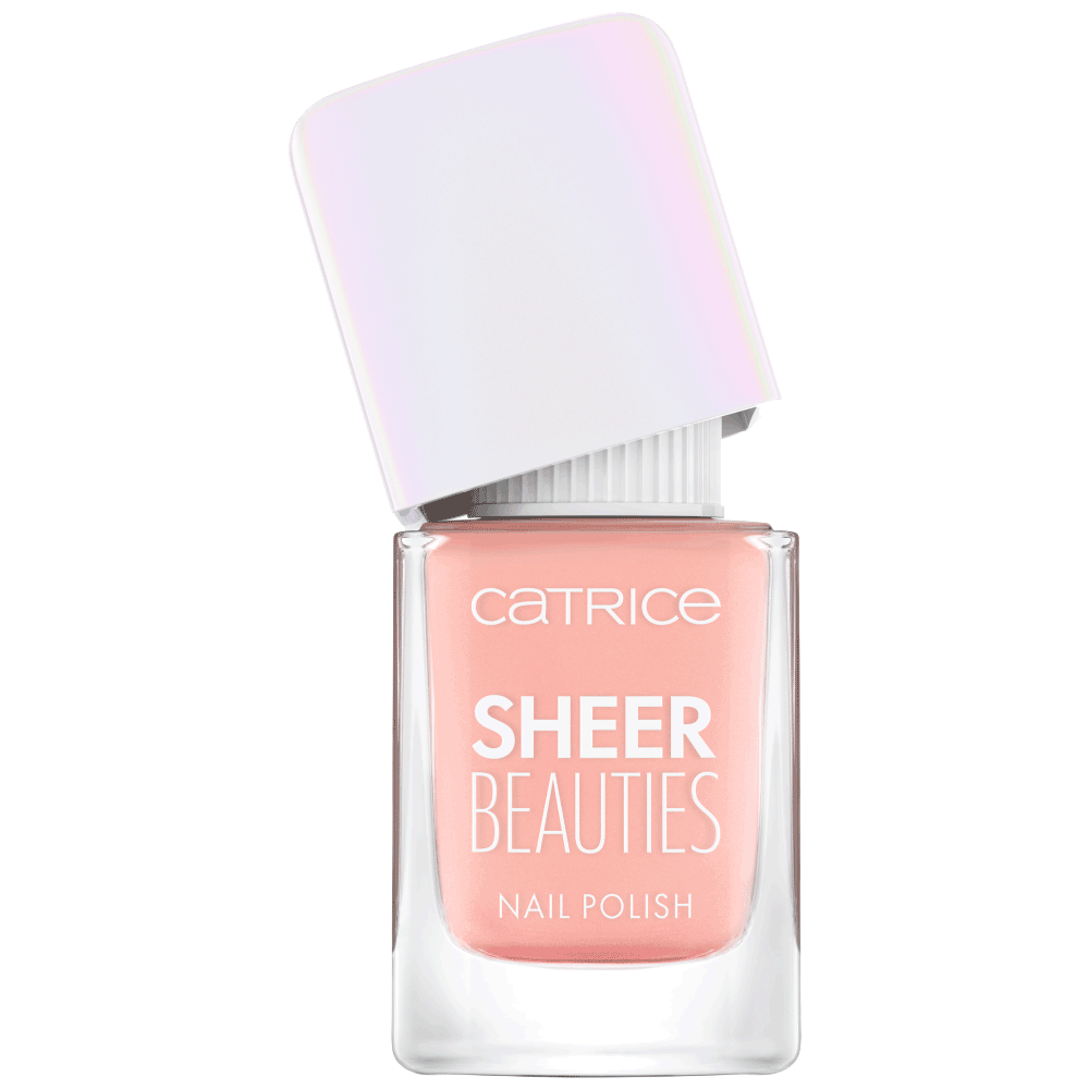 Bild: Catrice Sheer Beauties Nagellack peach for the stars