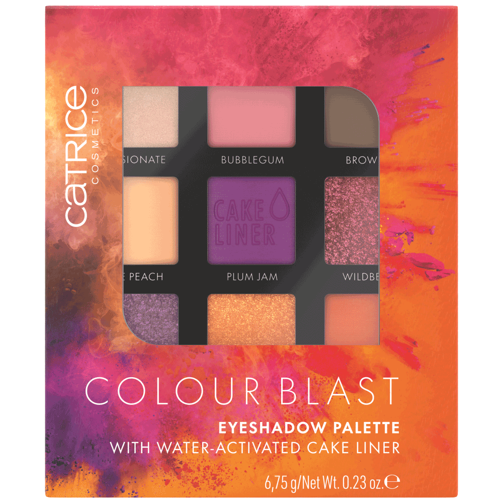 Bild: Catrice Colour Blast Eyeshadow Palette tangerine meets lilac