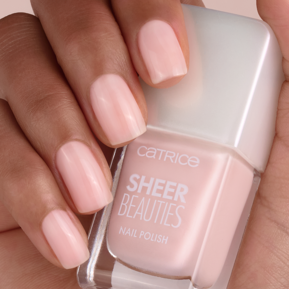 Bild: Catrice Sheer Beauties Nagellack roses are rosy