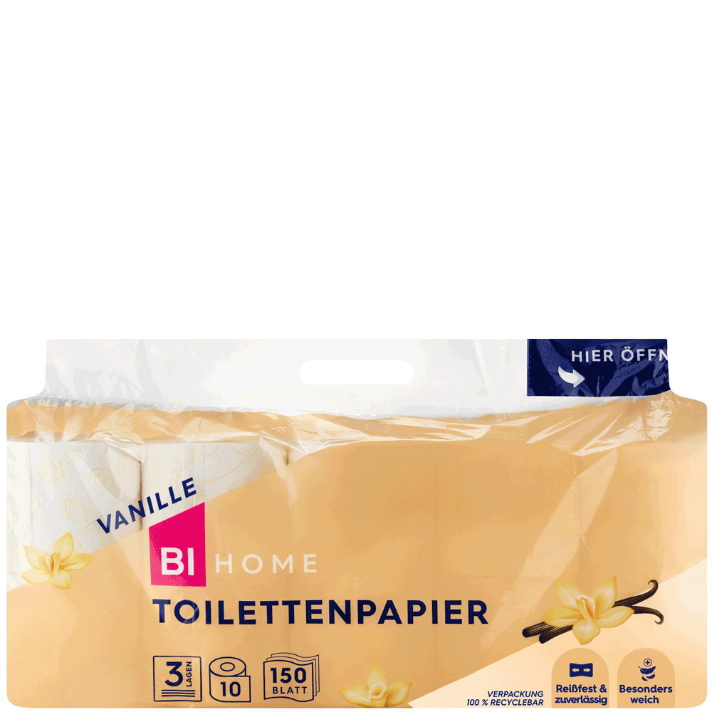 Bild: BI HOME Toilettenpapier Vanille 