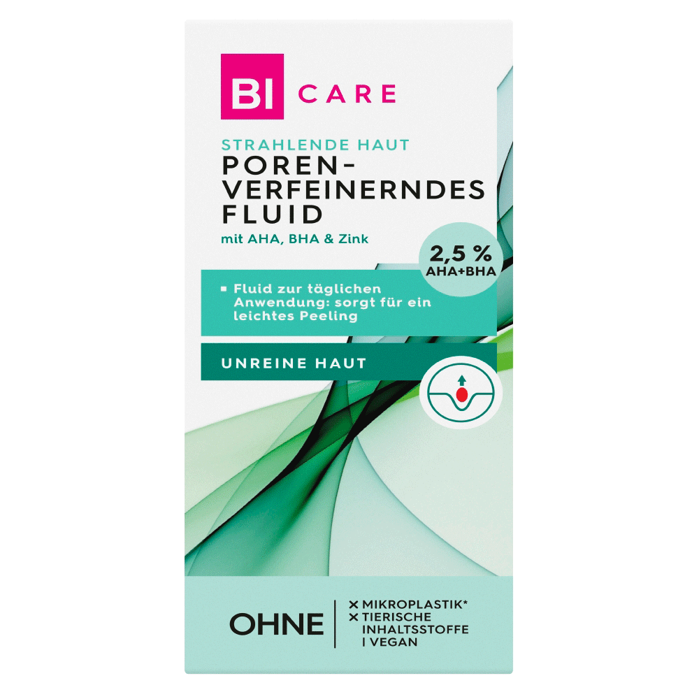 Bild: BI CARE Porenverfeinerndes Fluid mit AHA, BHA und Zink 