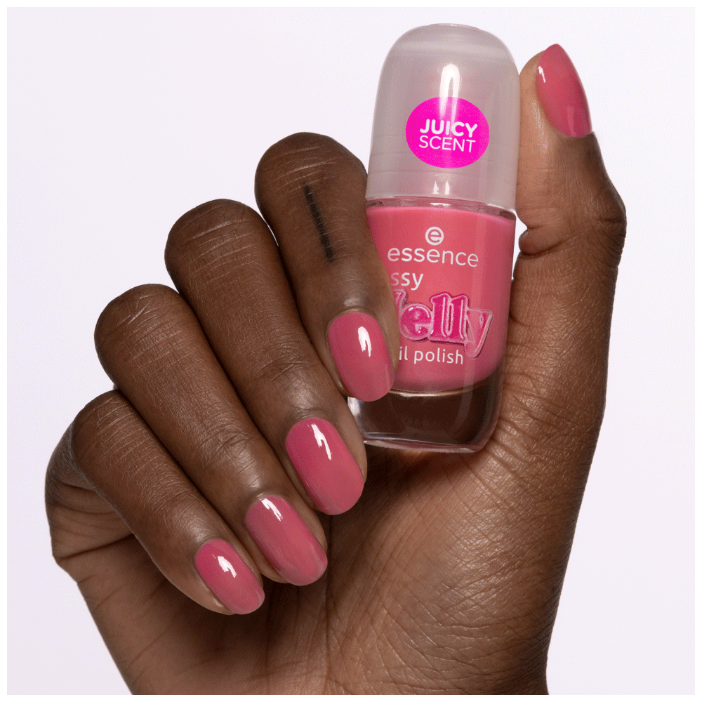 Bild: essence Glossy Jelly Nagellack Bonbon Babe