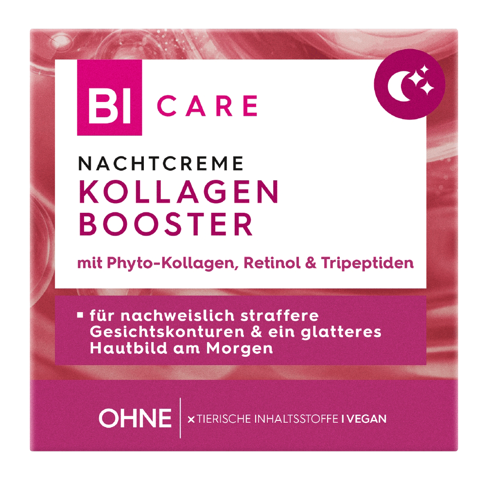 Bild: BI CARE Nachtcreme Kollagen Booster 