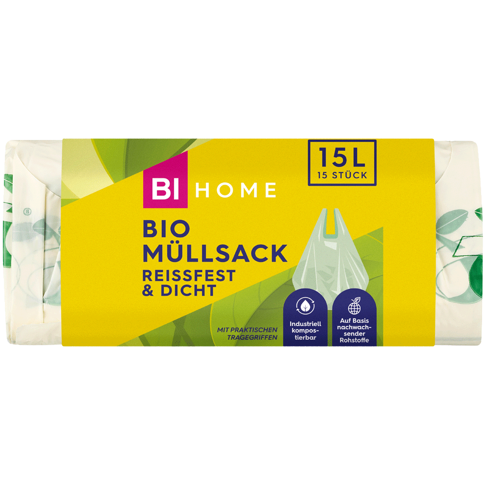 Bild: BI HOME Bio Müllbeutel 15 Liter 