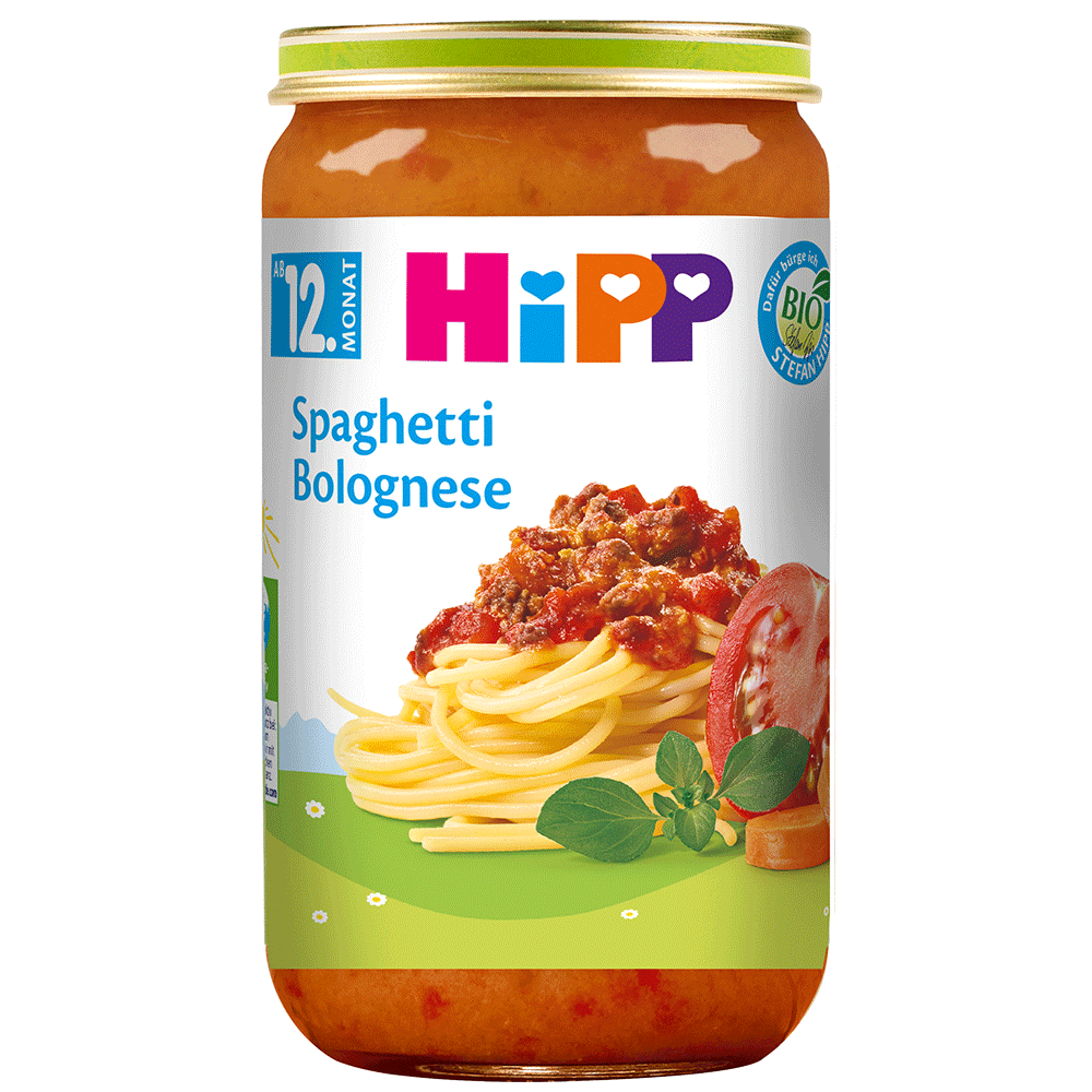 Bild: HiPP Spaghetti Bolognese 