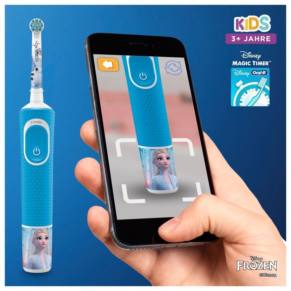 Bild: Oral-B Kids Frozen Elektrische Kinderzahnbürste 