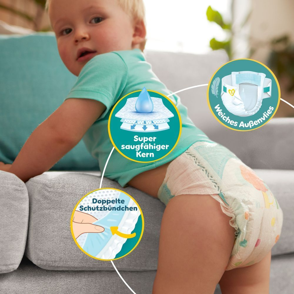 Bild: Pampers Baby-Dry Größe 7, 15kg+ 