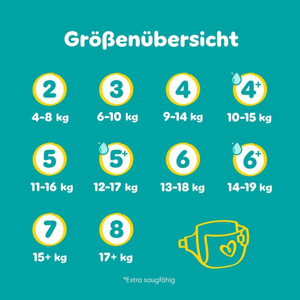 Bild: Pampers Baby-Dry Größe 7, 15kg+ 