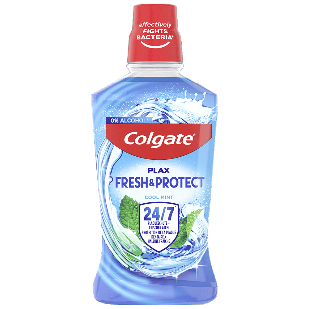 Bild: Colgate Mundspülung Plax Fresh and Protect Cool Mint 