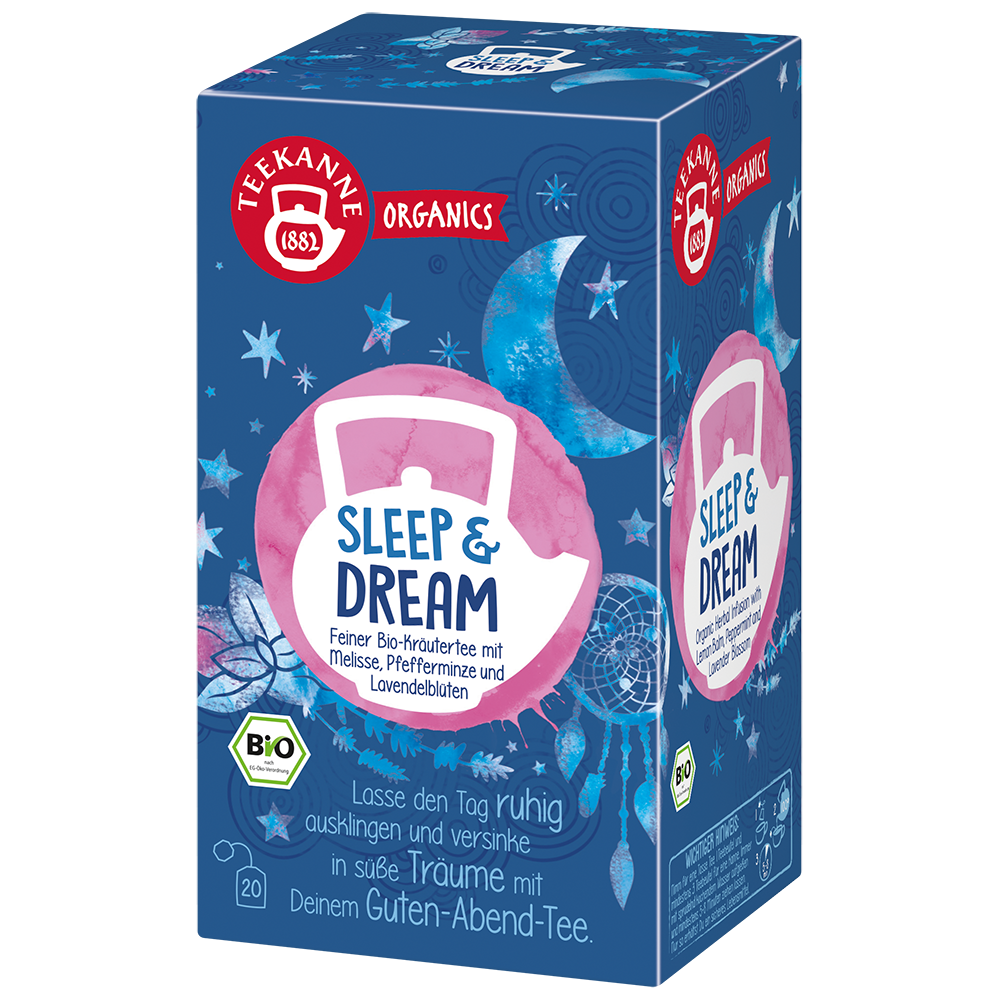 Bild: TEEKANNE Bio Tee Organics Sleep and Dream 