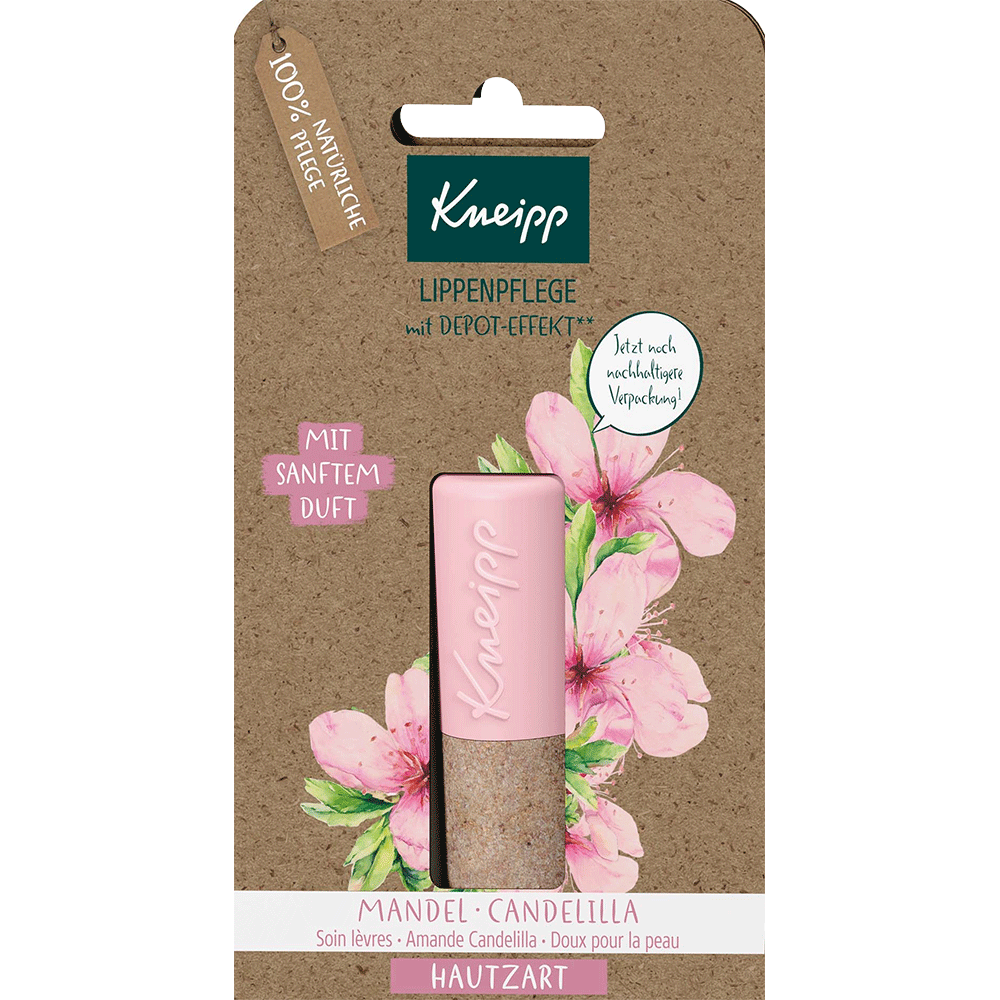 Bild: Kneipp Lippenpflege Mandel und Candelilla 