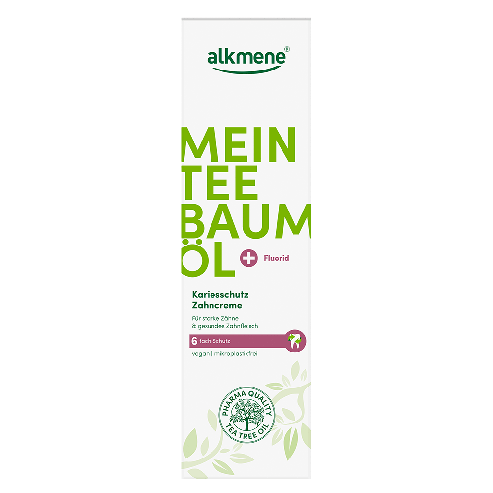 Bild: alkmene Zahncreme Teebaumöl 