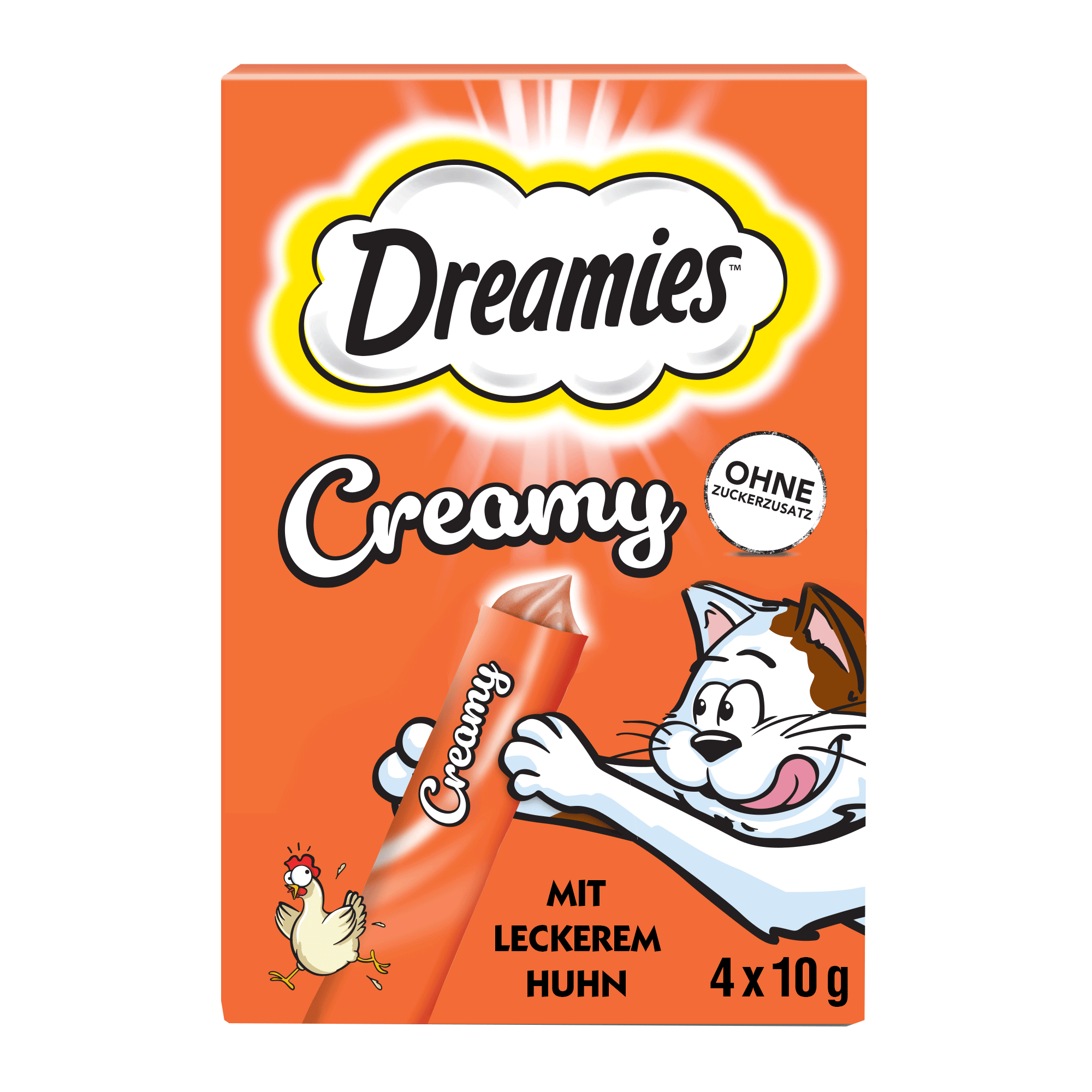 Bild: Dreamies Creamy mit Huhn 