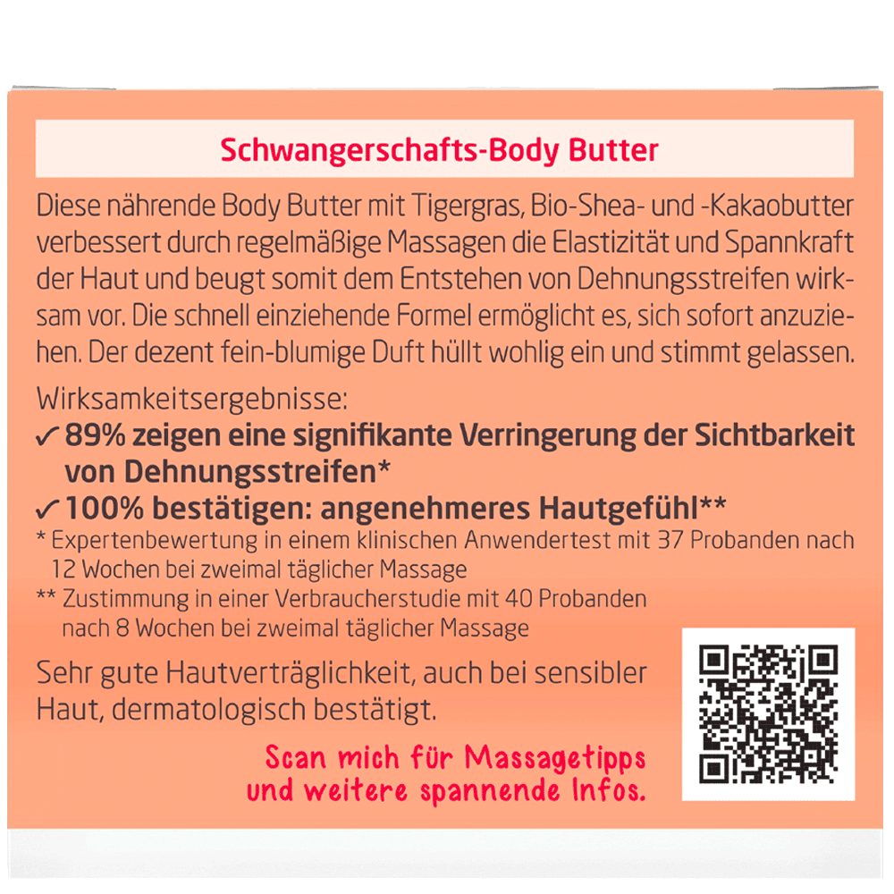 Bild: WELEDA Schwangerschaftsbody Butter 