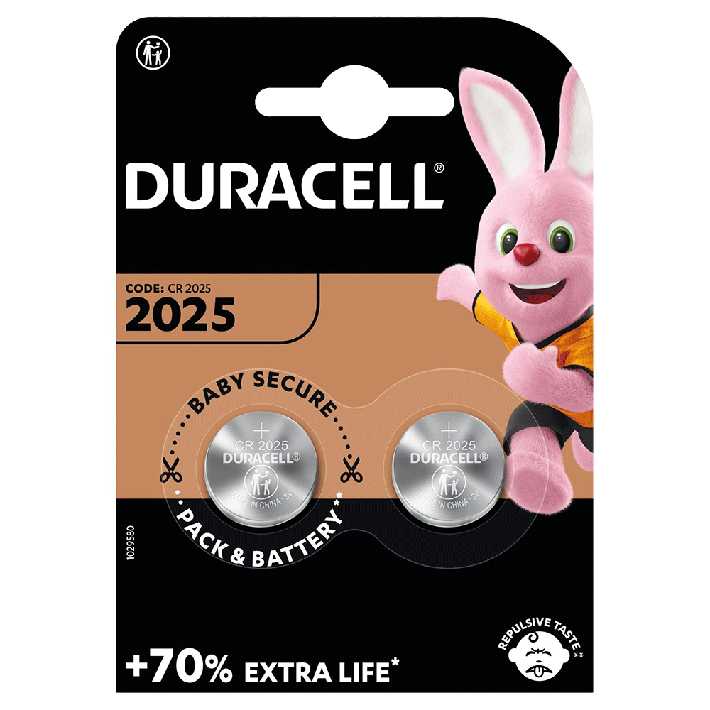 Bild: DURACELL Knopfbatterien CR 2025 