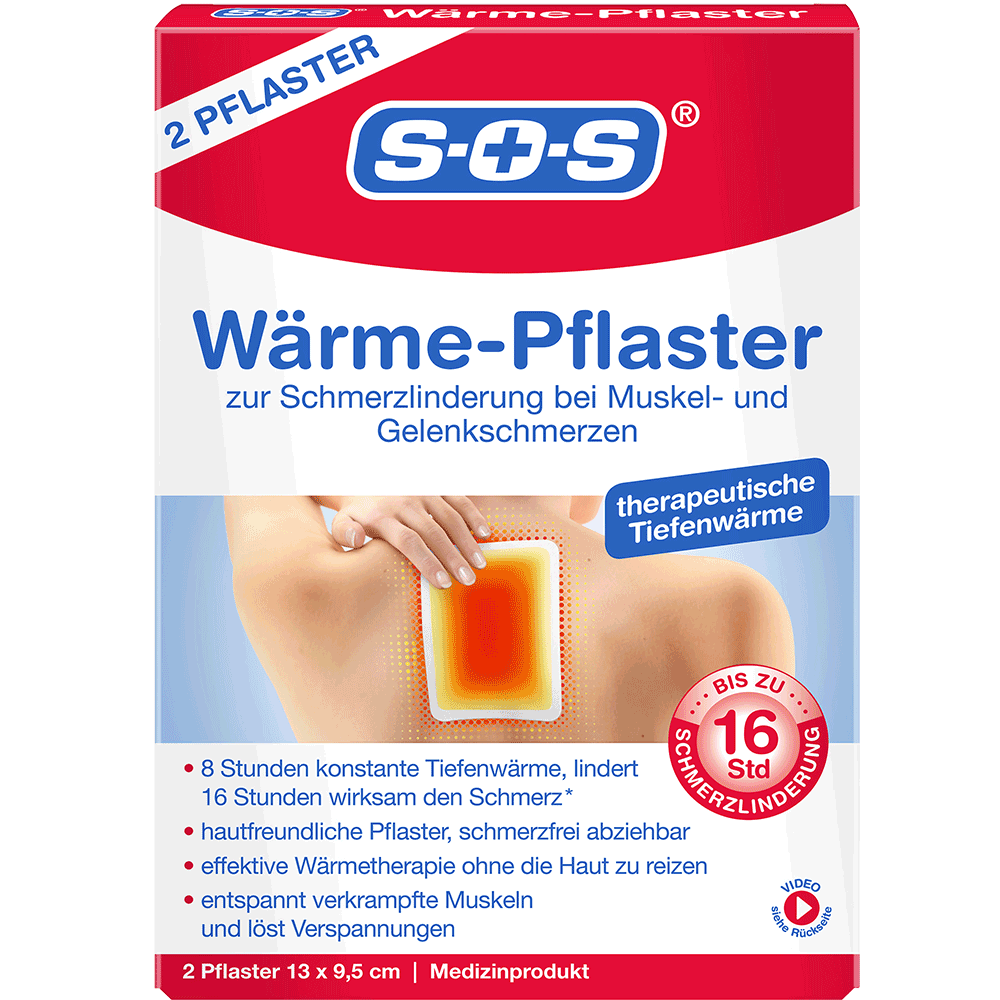 Bild: SOS Wärme-Pflaster Intense 