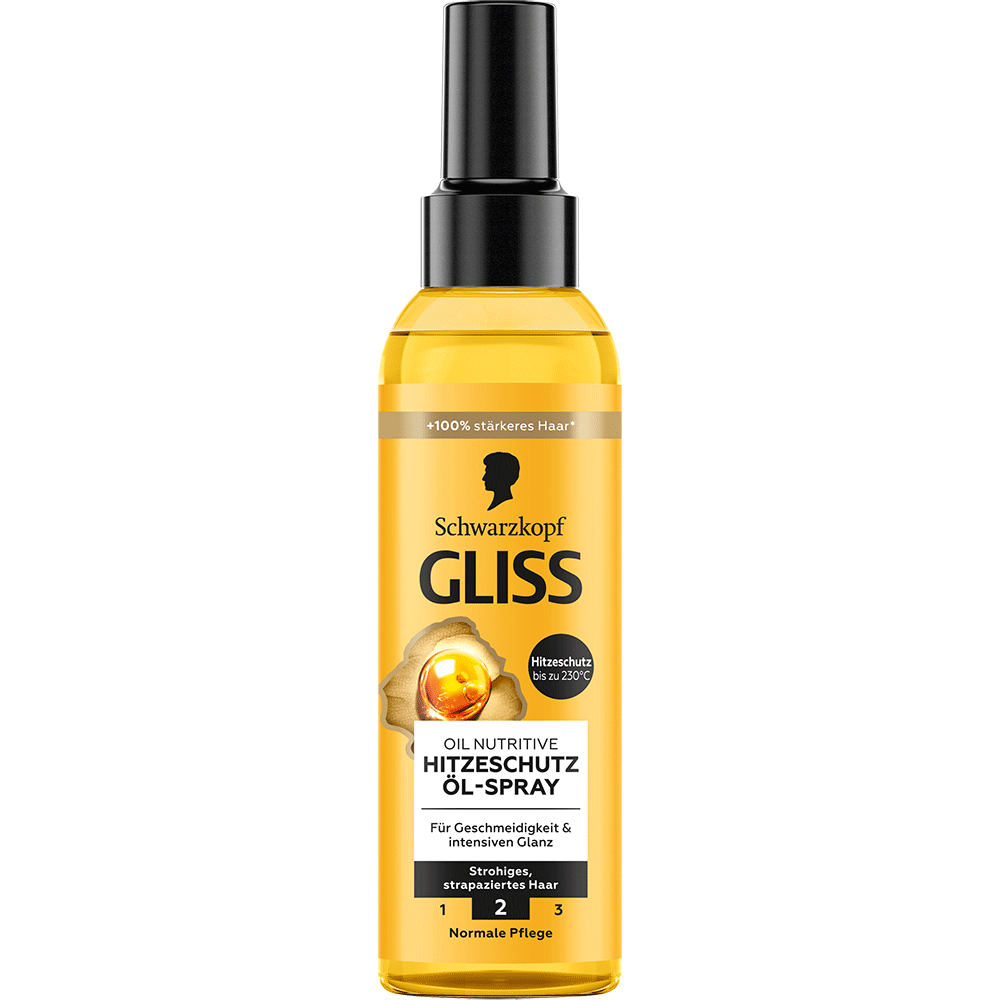 Bild: Schwarzkopf GLISS Oil Nutritive Hitzschutz Öl-Spray 