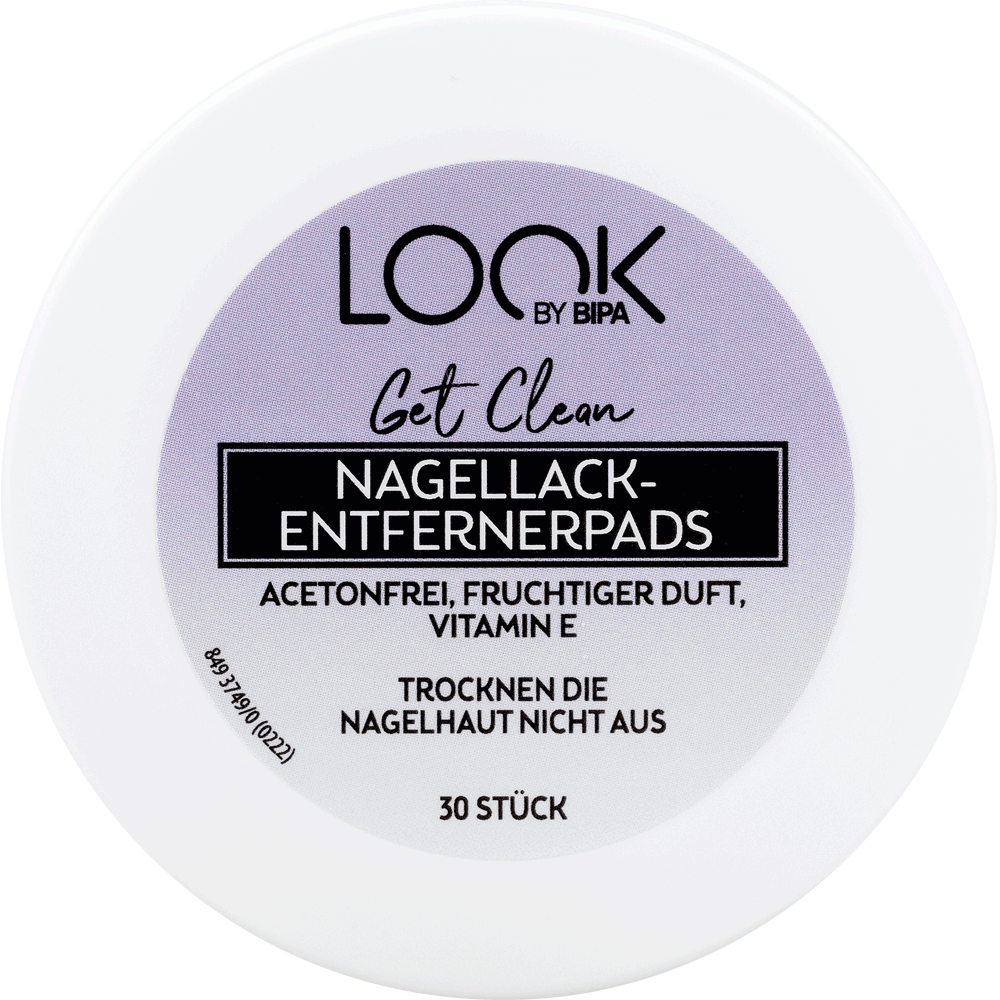 Bild: LOOK BY BIPA Nagellack Entfernerpads 