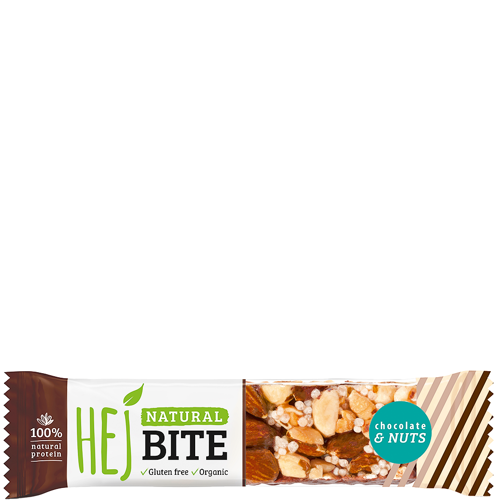 Bild: HEJ Natural Bite Chocolate & Nuts 