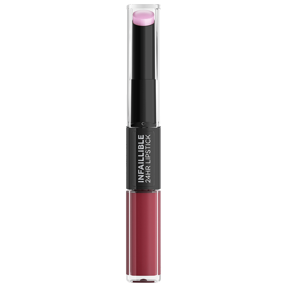 Bild: L'ORÉAL PARIS Infaillible 2-Step Lippenstift Rose Eternite