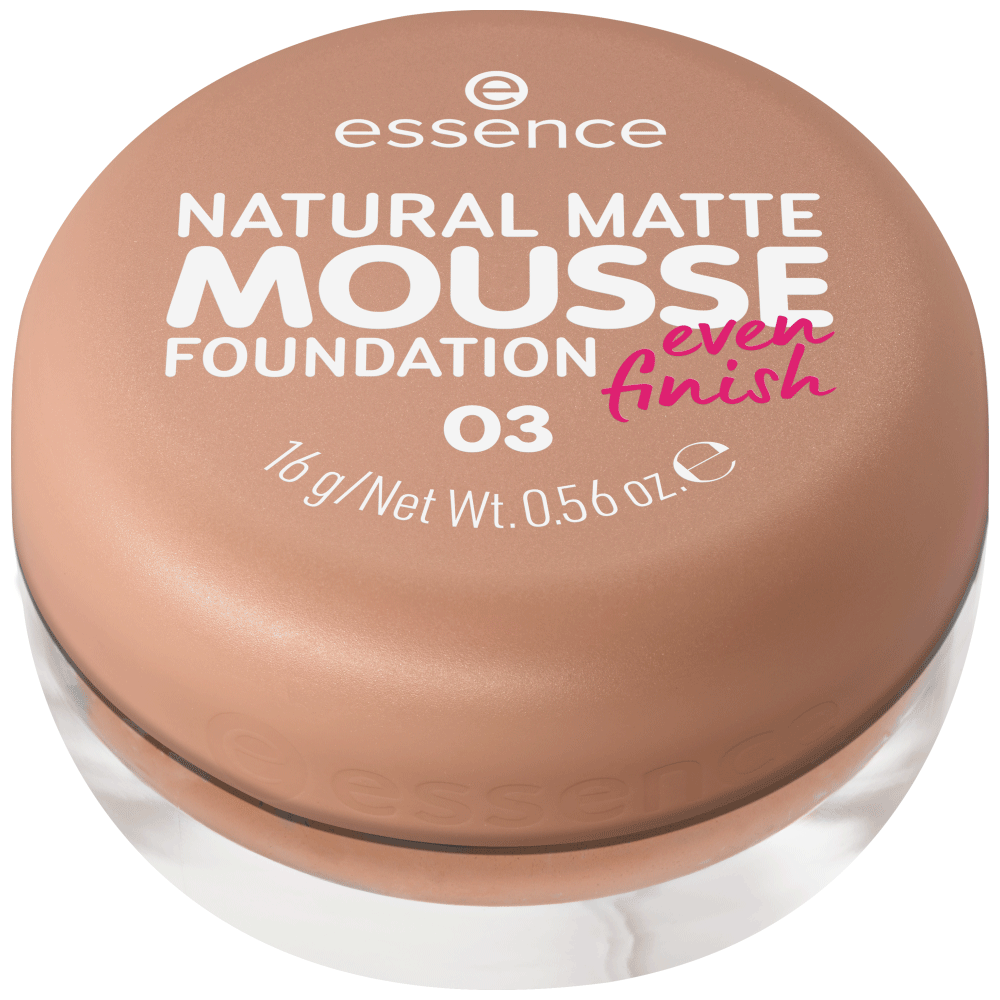 Bild: essence Natural Matte Mousse Foundation 03