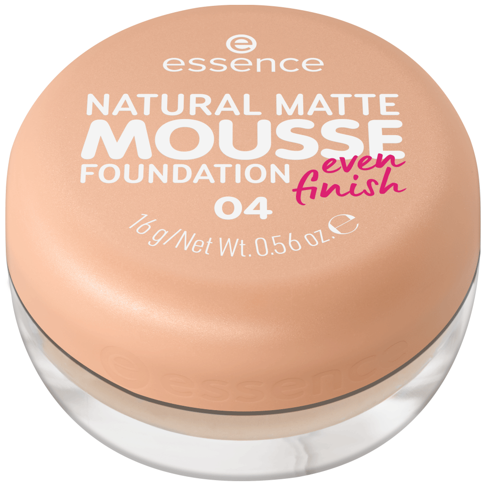 Bild: essence Natural Matte Mousse Foundation 04