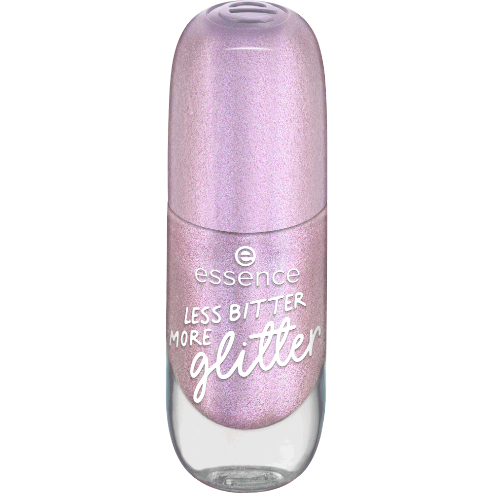 Bild: essence Gel Nail Colour less bitter more glitter