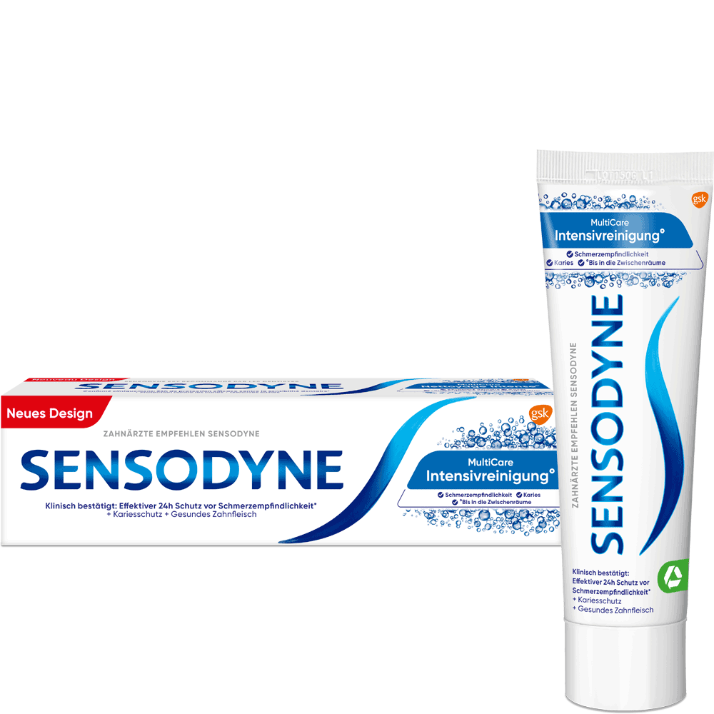 Bild: SENSODYNE Zahncreme Multicare Intensivreinigung 