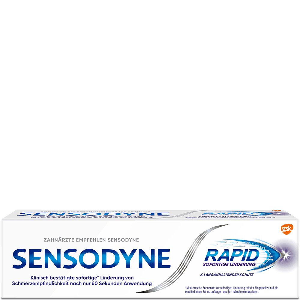 Bild: SENSODYNE Zahnpasta Rapid 