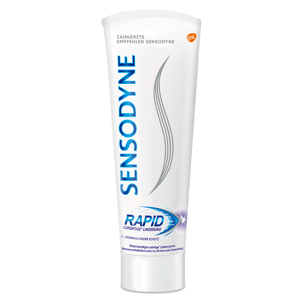 Bild: SENSODYNE Zahnpasta Rapid 