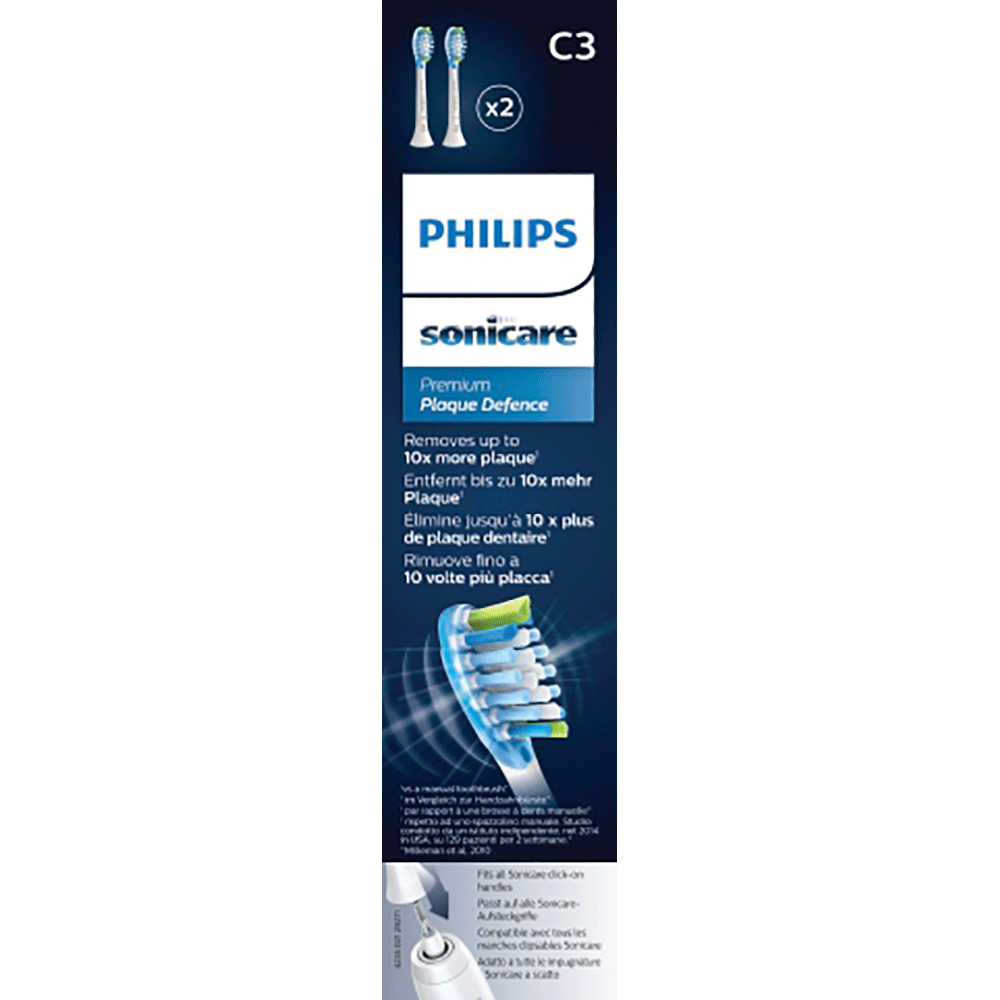 Bild: PHILIPS Sonicare Aufsteckbürsten Plaque Defense 