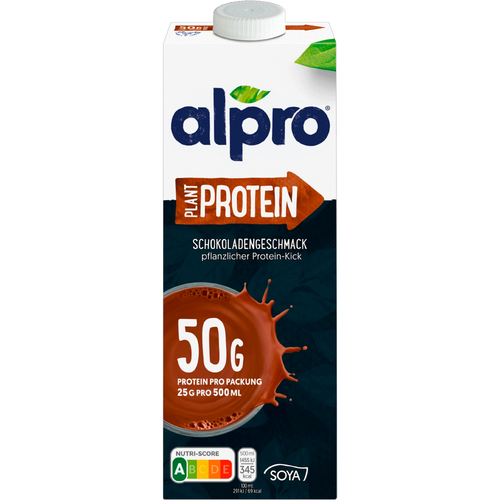 Bild: Alpro Plant Protein Schokolade 