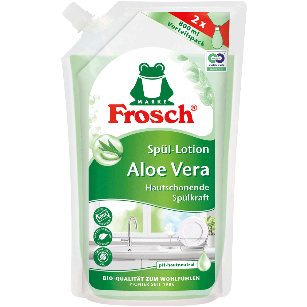 Bild: Frosch Spülmittel Nachfüllpack Aloe Vera 