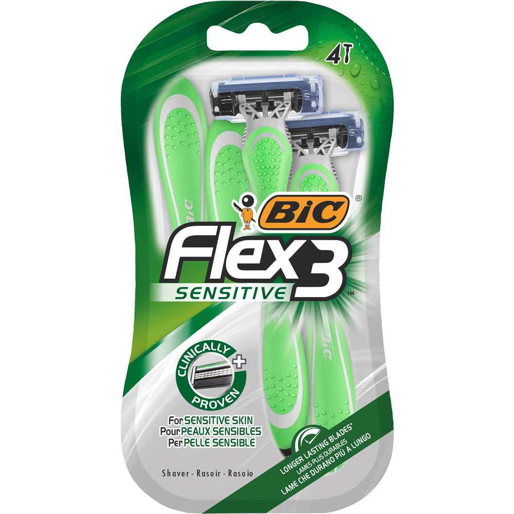 Bild: BIC Flex 3 Sensitive Rasierer 