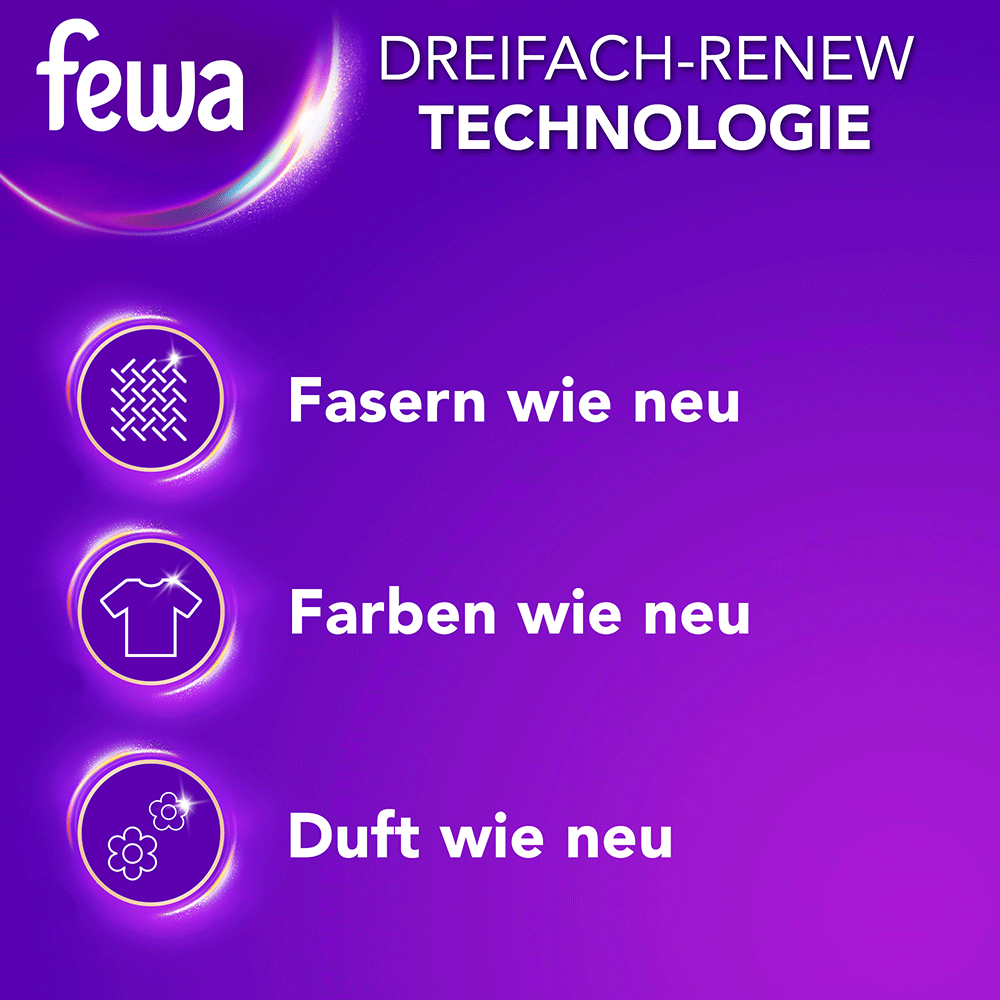 Bild: Fewa Renew Flüssigwaschmittel Color 