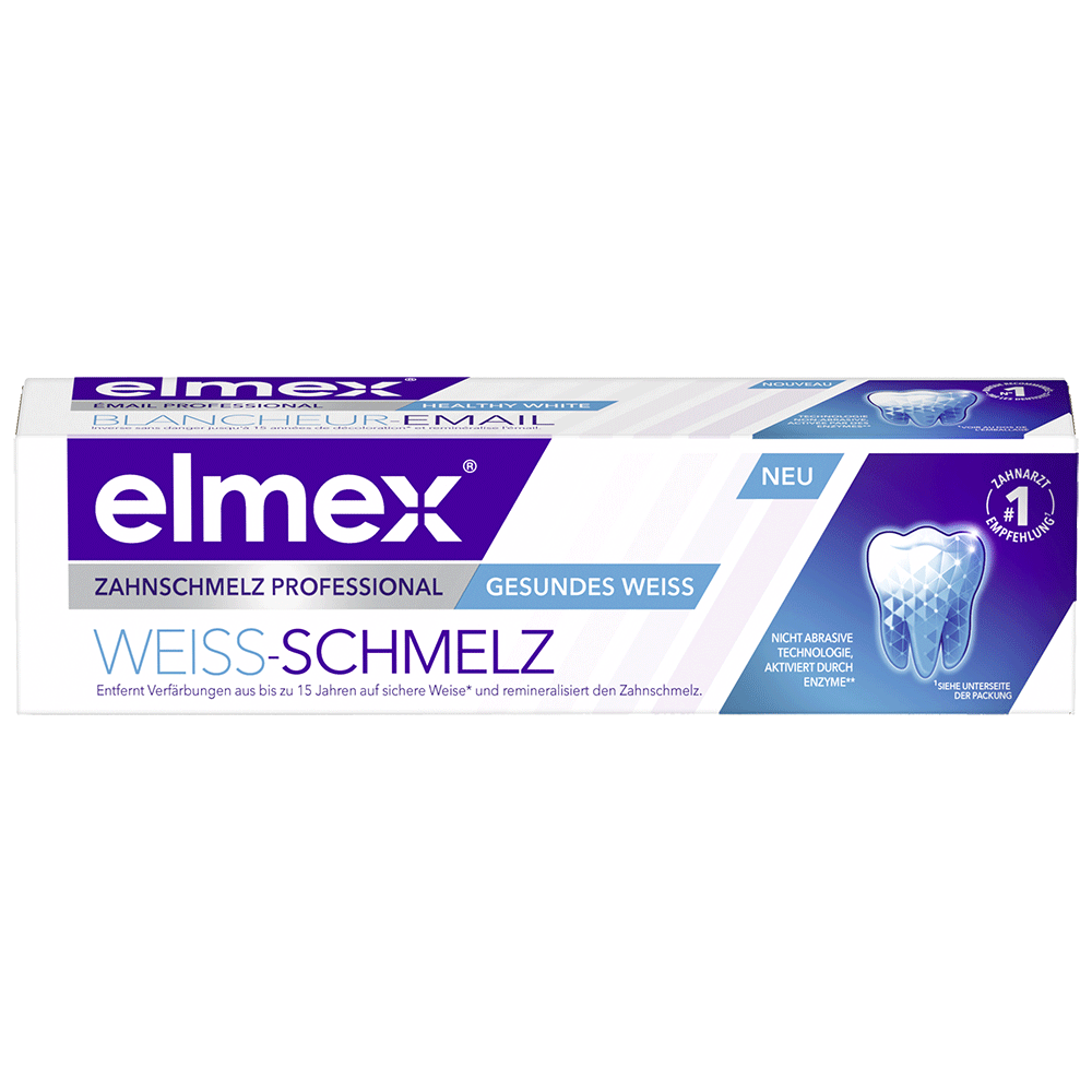 Bild: elmex Zahnschmelz Professional Gesundes Weiss Weiss-Schmelz 